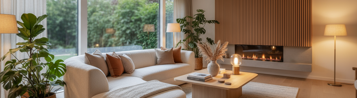 cozy warm modern home 